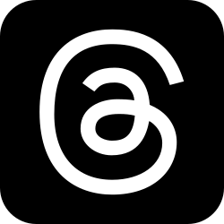 The @ symbol that represents Threads the social media app.